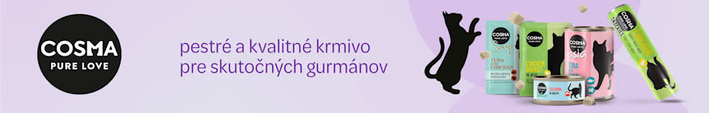 Cosma pure love - pestré a kvalitné krmivo pre skutočných gurmánov