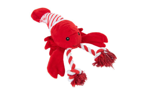 Stripey Lobster, zabawka dla psa
