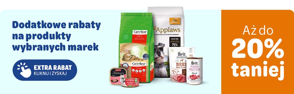 Aż do 20% rabatu na produkty wybranych marek!