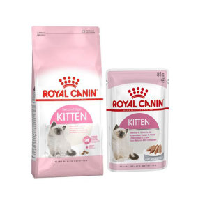 Royal Canin Kitten & Mother & Babycat - hrană pentru pisoi și pisici gestante.