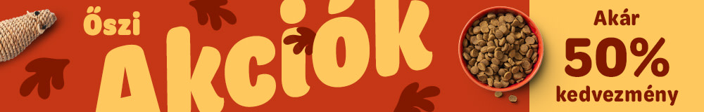 Őszi akciók - Akár 50% kedvezmény