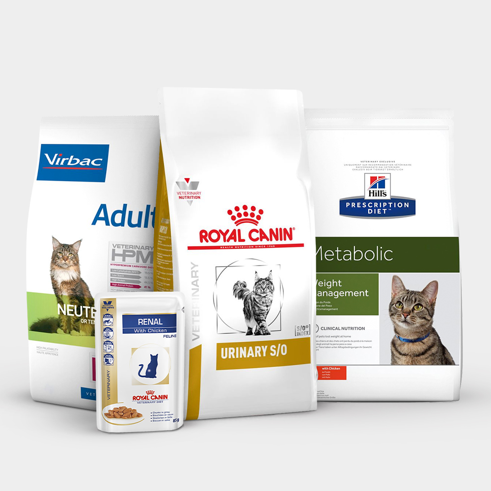 Ветеринарные корма для кошек