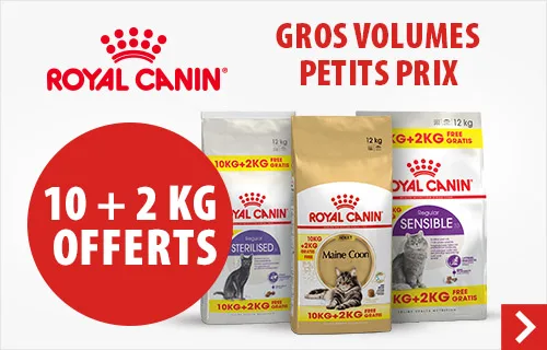 Royal Canin 10+2 kg offerts