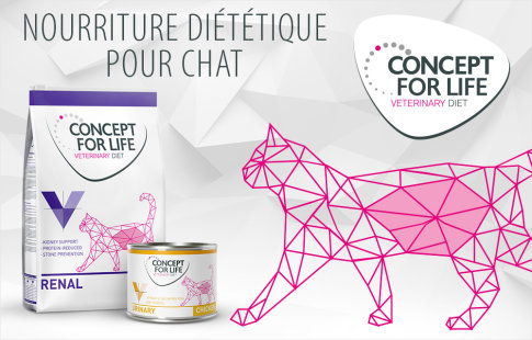 Concept For Life Veterinary Diet pour chat