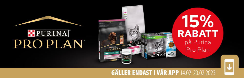 📲15% rabatt på Purina Pro Plan︱zooplus.se