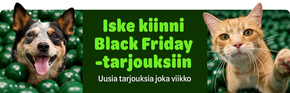 Iske kiinni Black Friday -tarjouksiin. Uusia tarjouksia joka viikko!