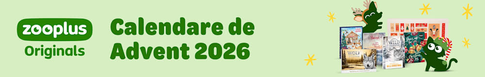 zooplus Originals. Calendare de Advent 2026. Numărăm zilele până la Crăciun.
