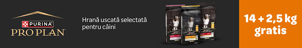 Purina Pro Plan. Hrană uscată selectată pentru câini. 14+2,5 kg gratis