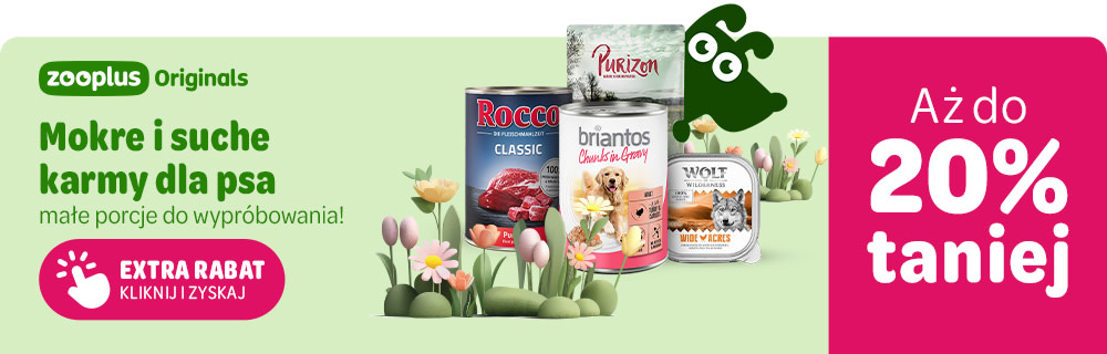 Wybrane karmy zooplus Orginals 20% taniej!