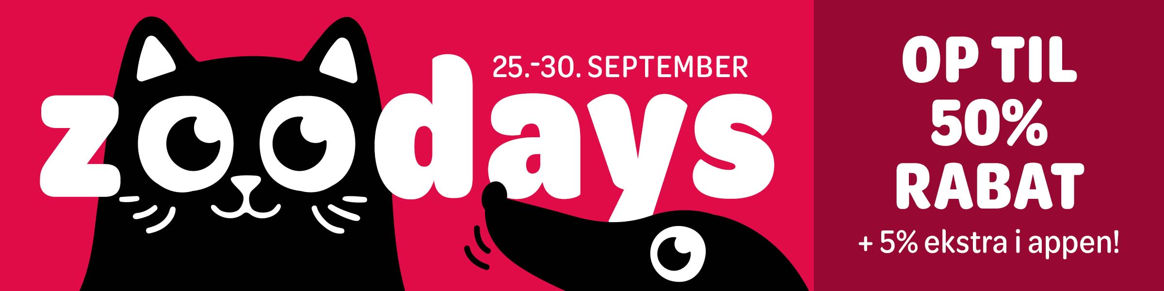 zoodays - Op til 50% rabat + 5% ekstra i appen
