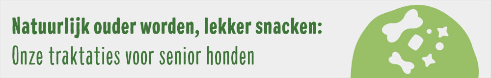 Snacks senior honden