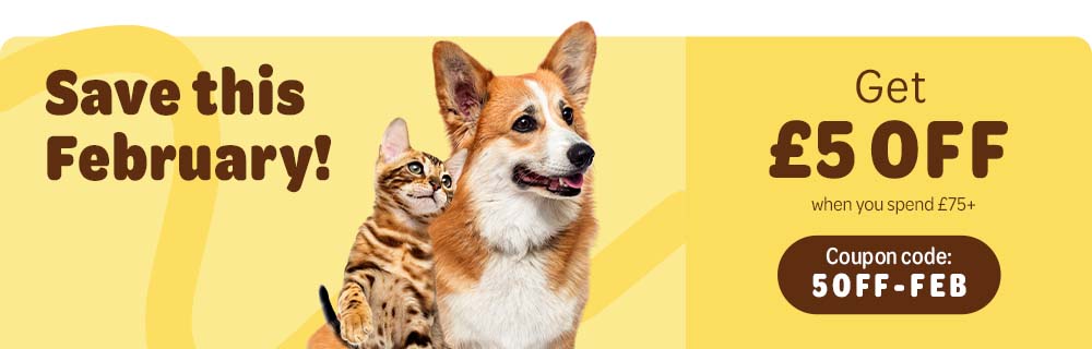 Save this February! Get £5 off when you spend £75+. Coupon code: 5OFF-FEB