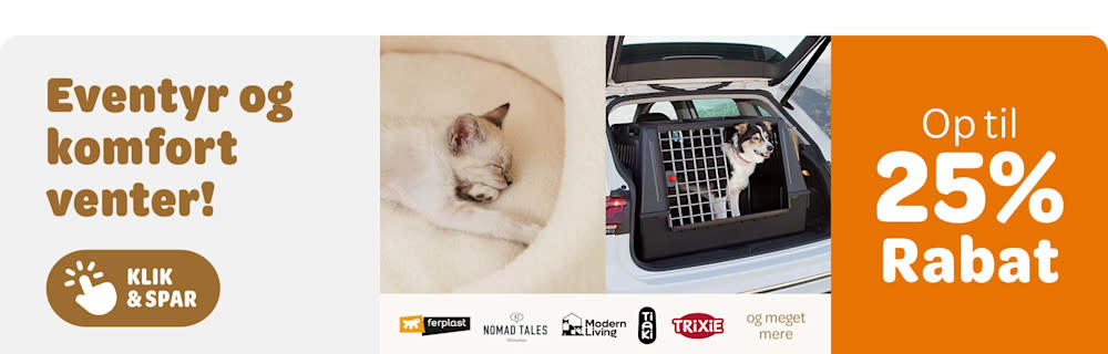 Op til 25% rabat. Eventyr & komfort venter! Klik & spar
