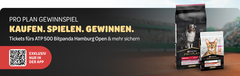 Purina Pro Plan Tennis Gewinnspiel