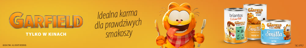 Garfield - idealna karma dla smakoszy