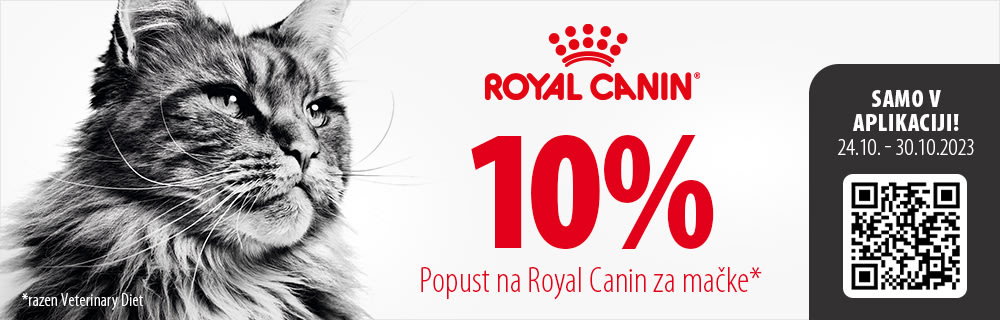 10% popust na Royal Canin hrano