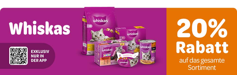 20% Whiskas