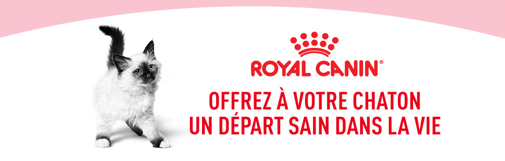 Recevez un coffret Royal Canin Kitten pour chaton en cadeau !