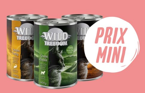 Boîtes Wild Freedom Adult 24 x 400 g pour chat à prix mini !