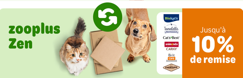 Zooplus Zen - jusqu'à 10% de remise