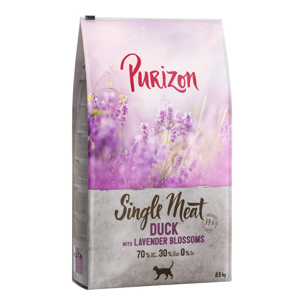 Purizon Single Meat Adult, kaczka z kwiatami lawendy