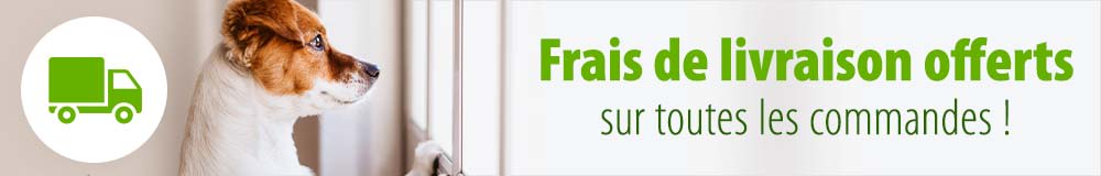 Frais de livraison offerts !