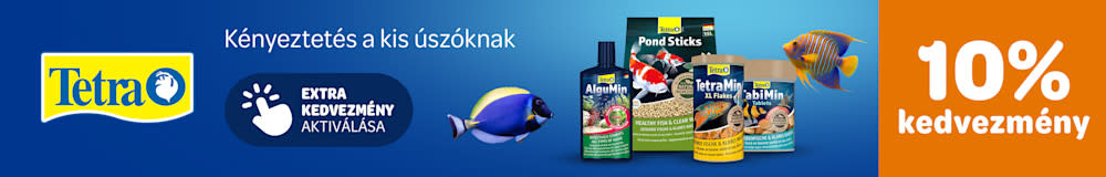 Tetra termékek halaknak - 10% kedvezménnyel
