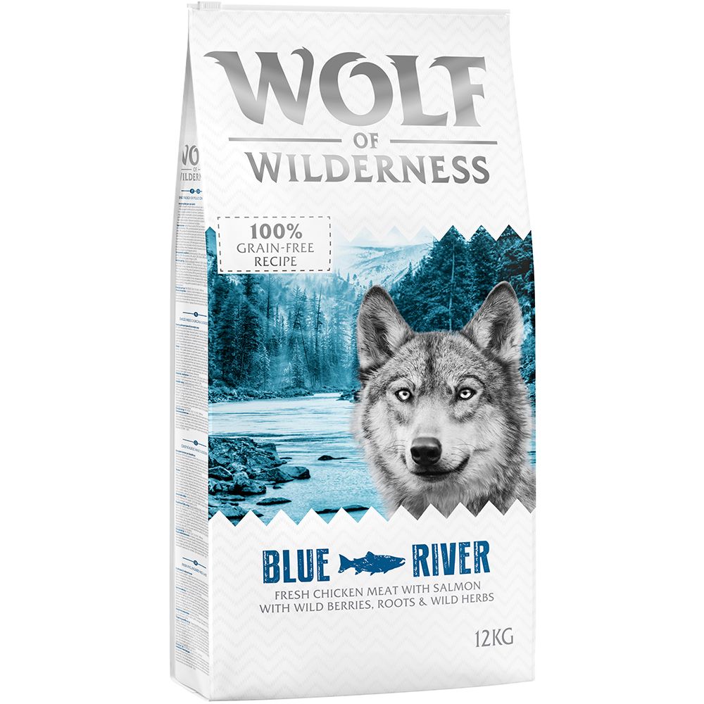 Wolf of Wilderness  Adult "Blue River" mit Lachs