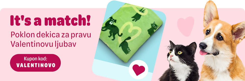 Preuzmite poklon za Valentinovo - naručite iznad 59 € i upišite kupon kod: VALENTINOVO!