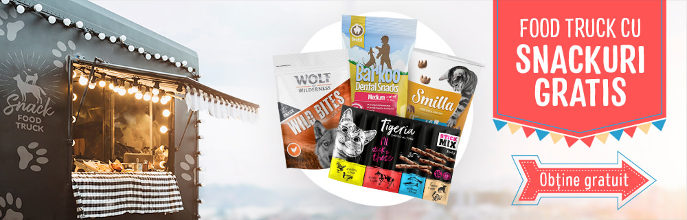 Food truck cu SNACKURI GRATIS la alegere!