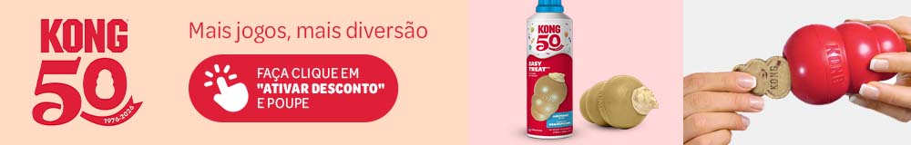Descontos até -40 % nos brinquedos KONG para cães