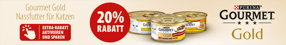 Gourmet Gold 20% Rabatt