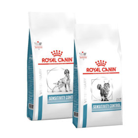 Croquettes, boîtes et sachets Royal Canin Veterinary Diet - Sensitivity pour chien et chat