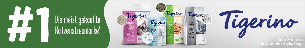 Tigerino - the best selling cat litter at zooplus