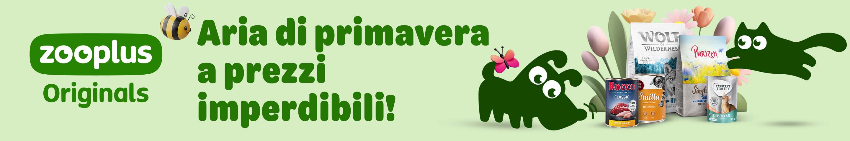 Scopri i nostri marchi zooplus Originals.