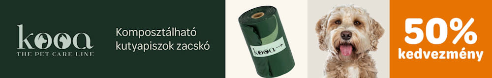 kooa komposztálható kutyapiszok zacskó -50% kedvezmény!
