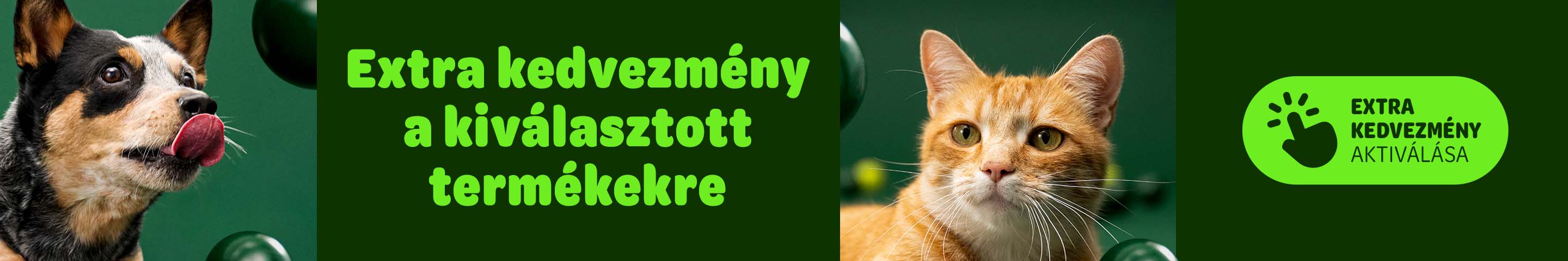 Extra kedvezmény a kiválasztott termékekre