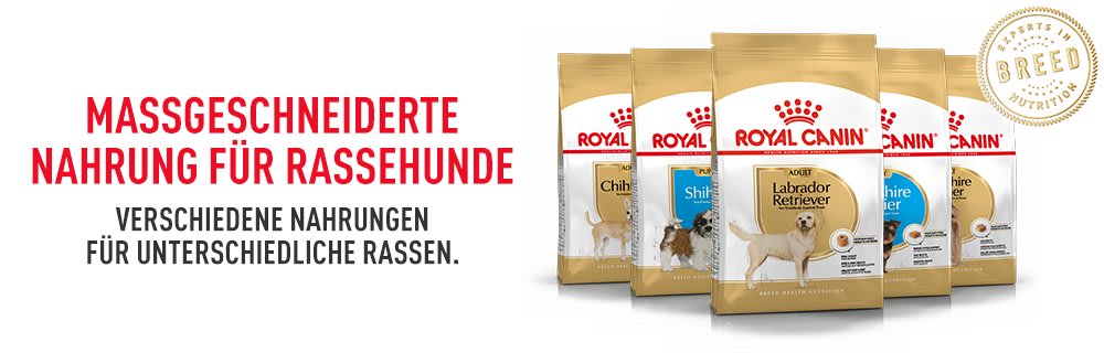 Royal Canin breed banner
