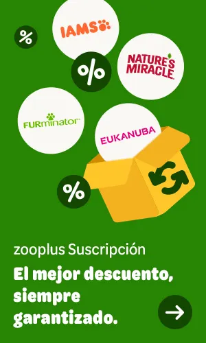 Ahora siempre obtienes el mejor descuento con zooplus Suscripción