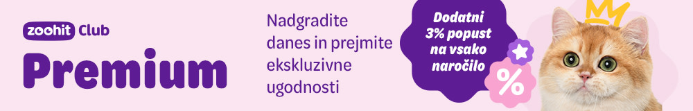 zoohit Club premium. Nadgradite danes in prejmite ekskluzivne ugodnosti. Dodatni 3% popust na vsako naročilo. 