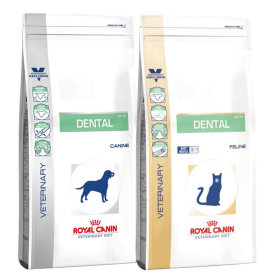 Royal Canin Veterinary Diet Dental: gegen Zahnbelag und Zahnstein sowie übelriechenden Atem bei Hunden und Katzen