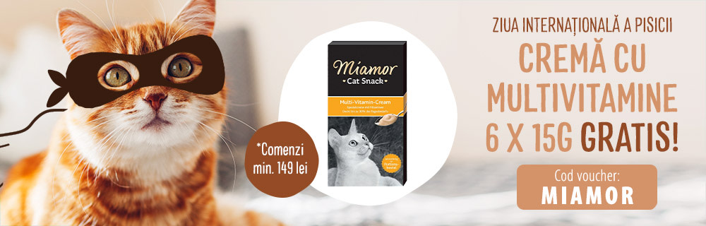 6 x 15 g Miamor Cat Cremă multivitamine GRATIS la comenzi ≥ 149 lei