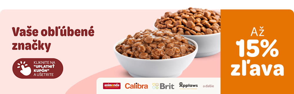 Vaše obľúbené značky - až 15% zľava! Kliknite na "uplatniť kupón" a ušetrite