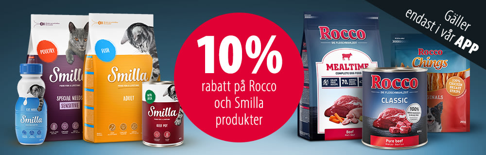 10% rabatt i appen 