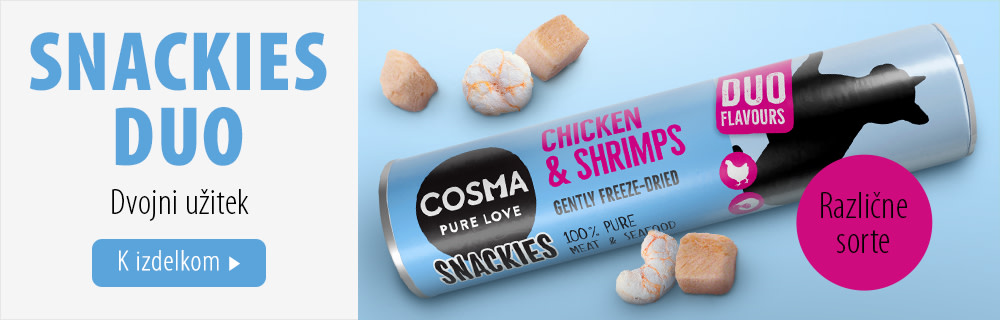 Cosma Snackies DUO prigrizki za mačke