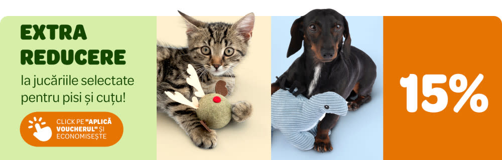 15% EXTRA voucher la o selecție de jucării TIAKI, Modern Living, Nomad Tales și zooplus exclusive!