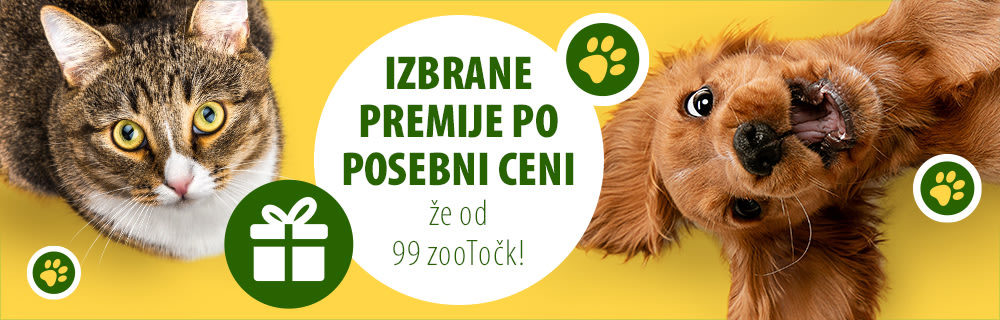 Izbrane premije že od 99 zooTočk