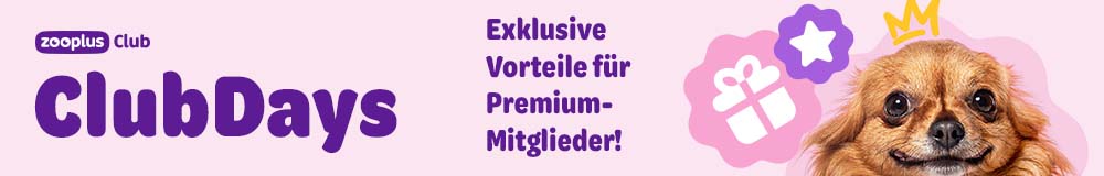 zooplus Club: ClubDays. Exklusive Vorteile für Premium-Mitglieder!
