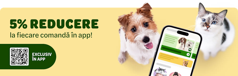 5% discount la toate comenzile! Exclusiv din Aplicație!