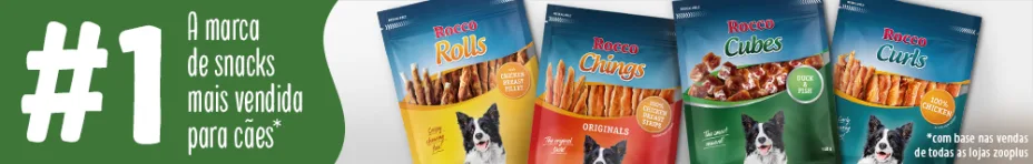 A marca de snacks mais vendida para cães